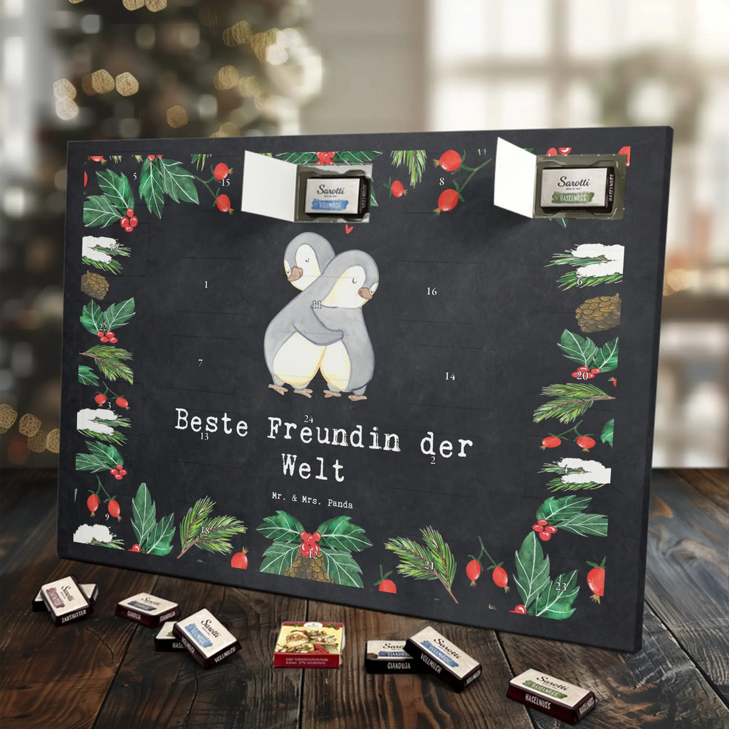 Chocolate advent calendar penguin Best girlfriend in the world gift, birthday, gift idea, birthday present, giving, thank you, for, make you happy, gift tip, girlfriends, wife, best friend, best, anniversary, Girlfriend, saying, friendship. Dearest
