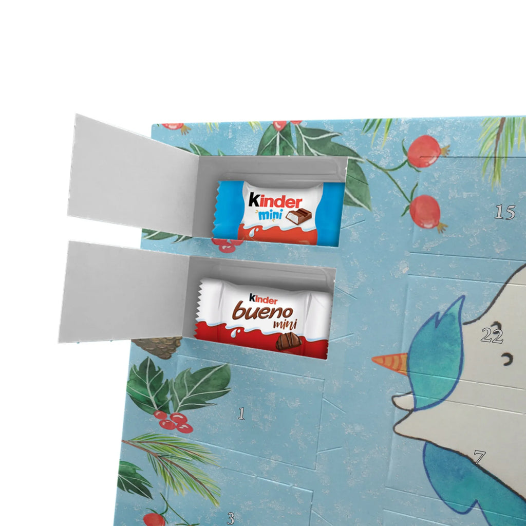 Chocolate advent calendar unicorn dummy birth present, birth gift, mother, gift birth, toddler, infant, pacifier