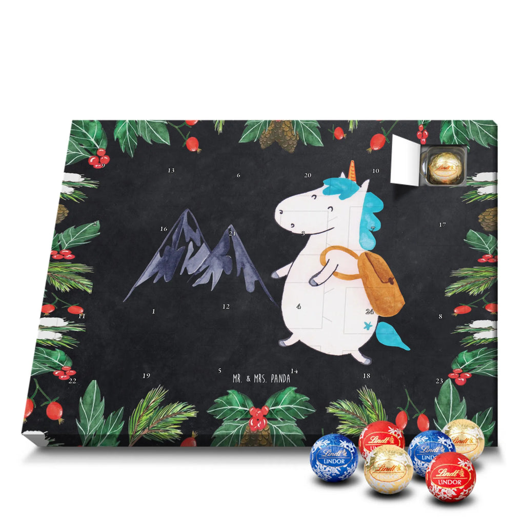 Chocolate advent calendar unicorn climber adventurer, travel, mountaineer, vacation, world traveler, adventure, mountains, world trip, explorer