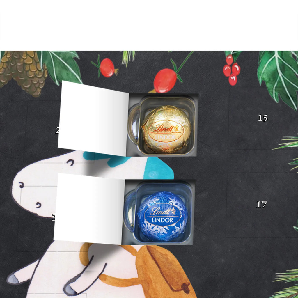 Chocolate advent calendar unicorn climber adventurer, travel, mountaineer, vacation, world traveler, adventure, mountains, world trip, explorer