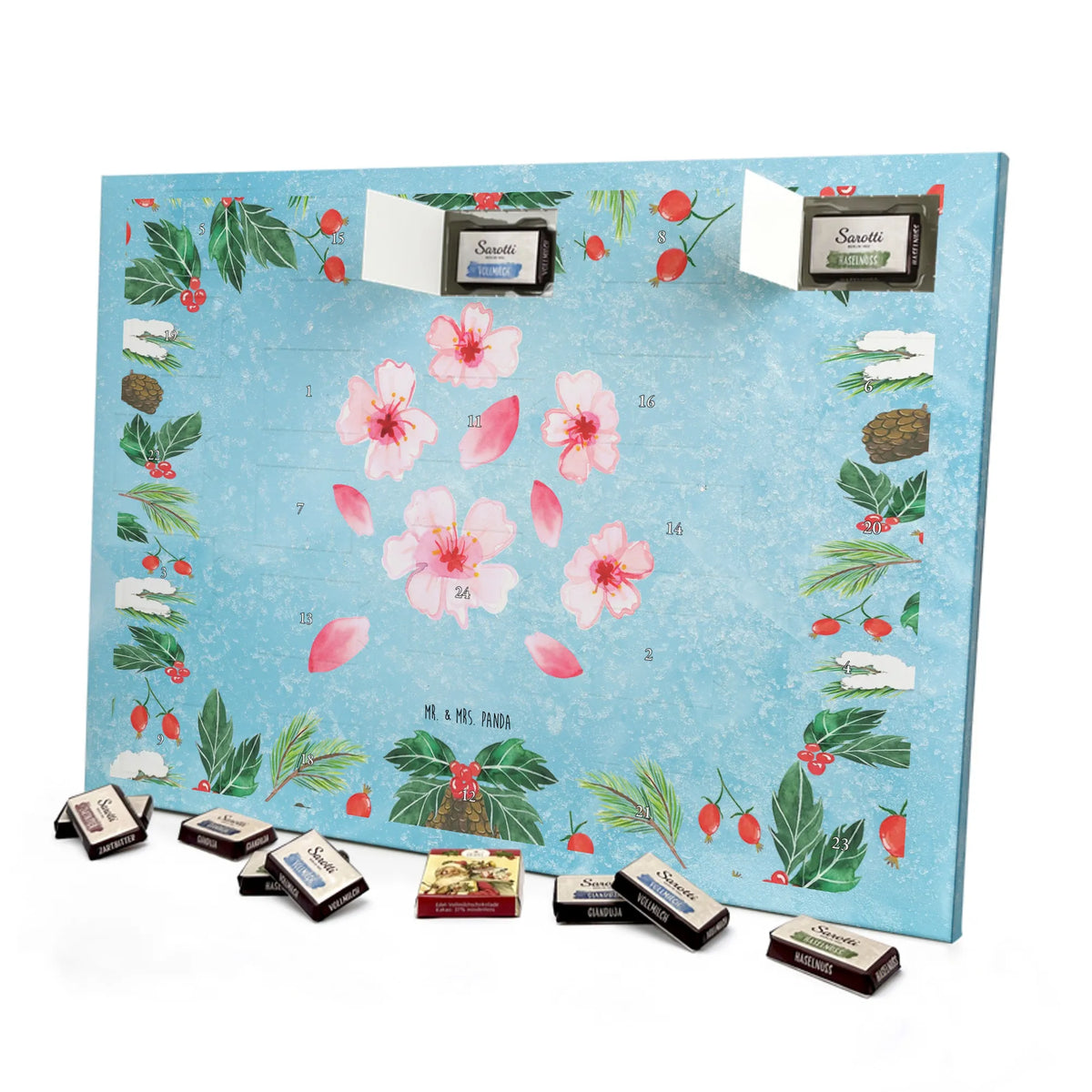 Chocolate advent calendar Cherry Blossoms Sea