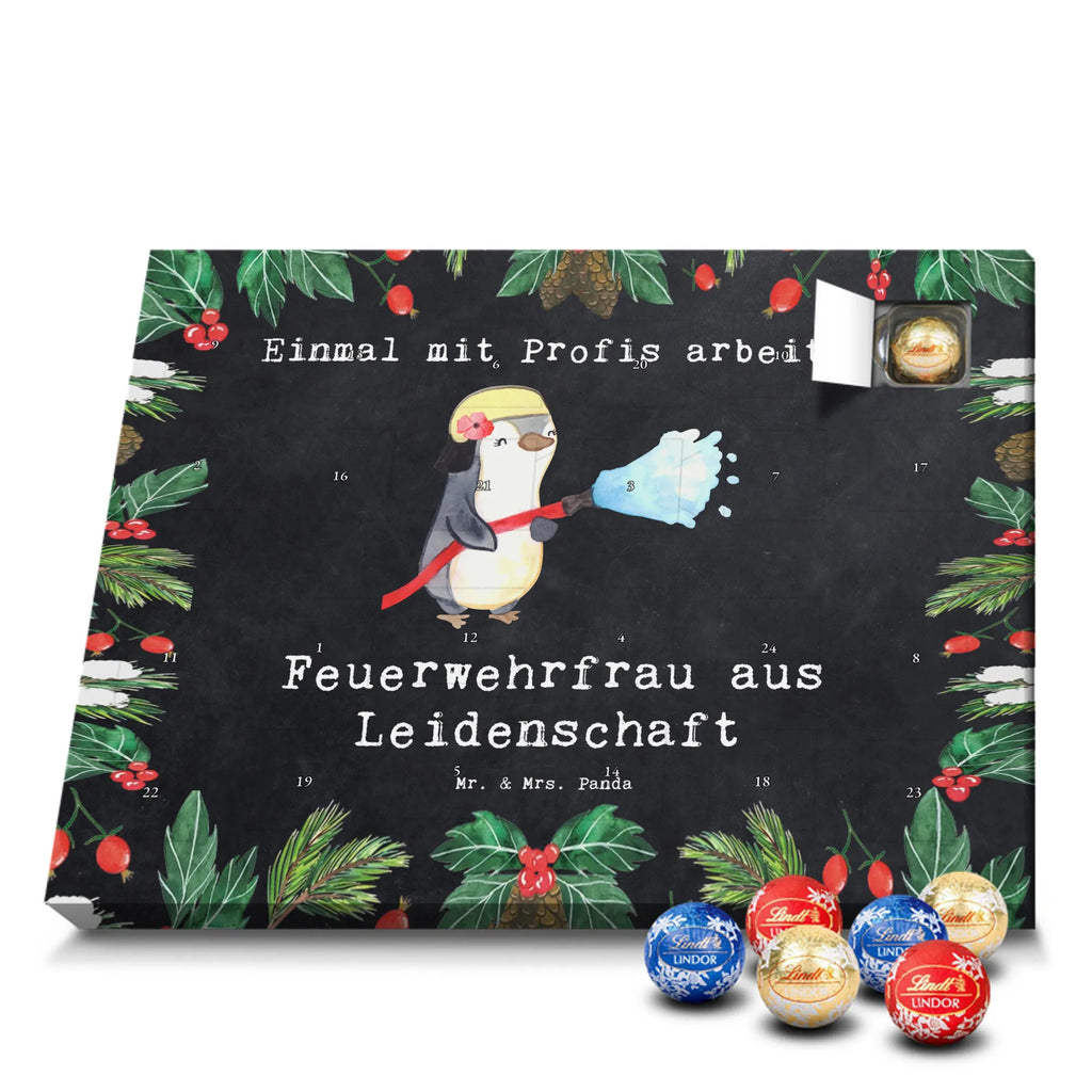 Chocolate advent calendar Firewoman Passion gift, sayings, gift idea, best, farewell gift, passing exam, anniversary, retirement, promotion, job start, profession