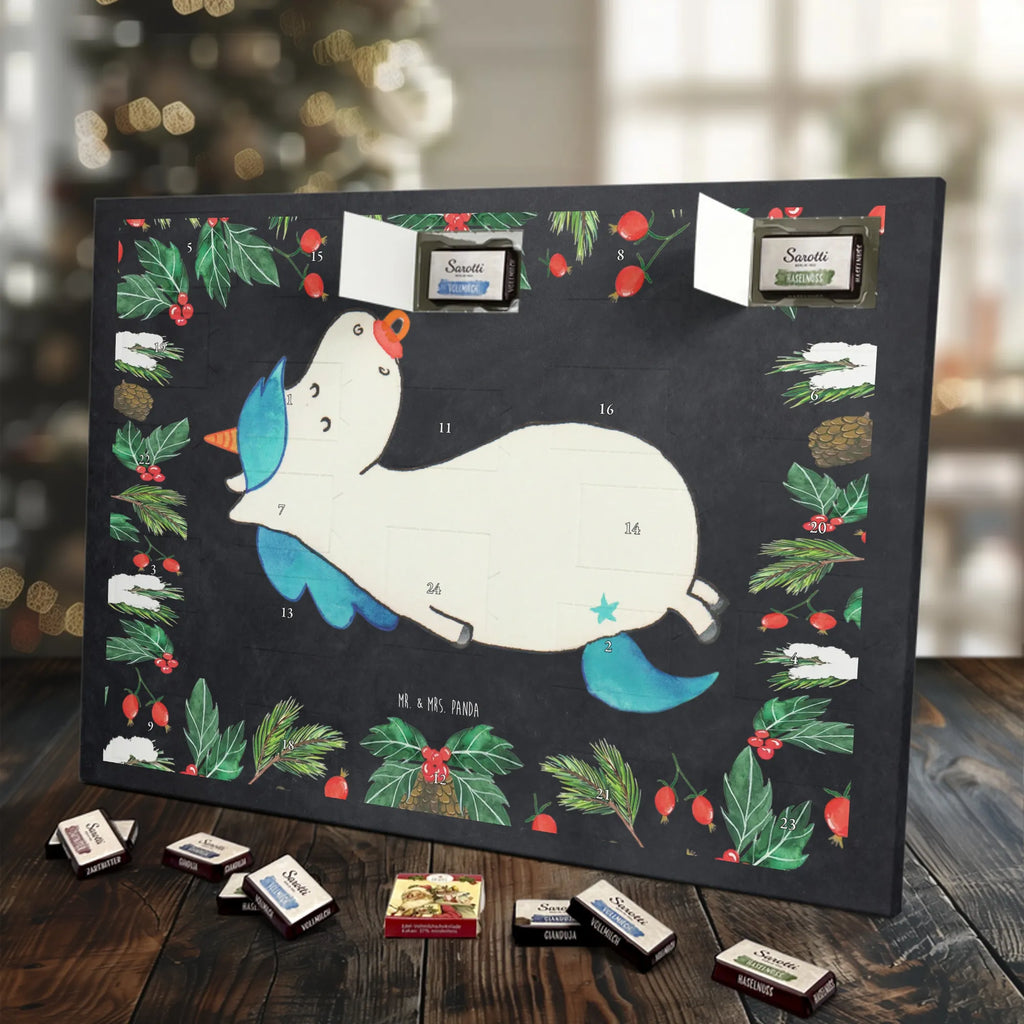 Chocolate advent calendar unicorn dummy birth present, birth gift, mother, gift birth, toddler, infant, pacifier