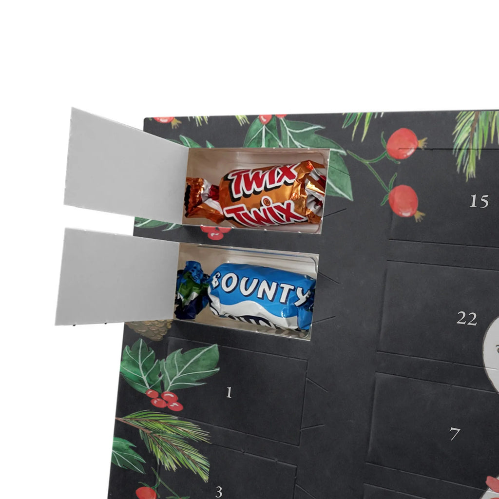 Chocolate advent calendar unicorn Stroll Flowers, Girlfriend present, bff gift, Walk, Mother, Joy, Good Luck