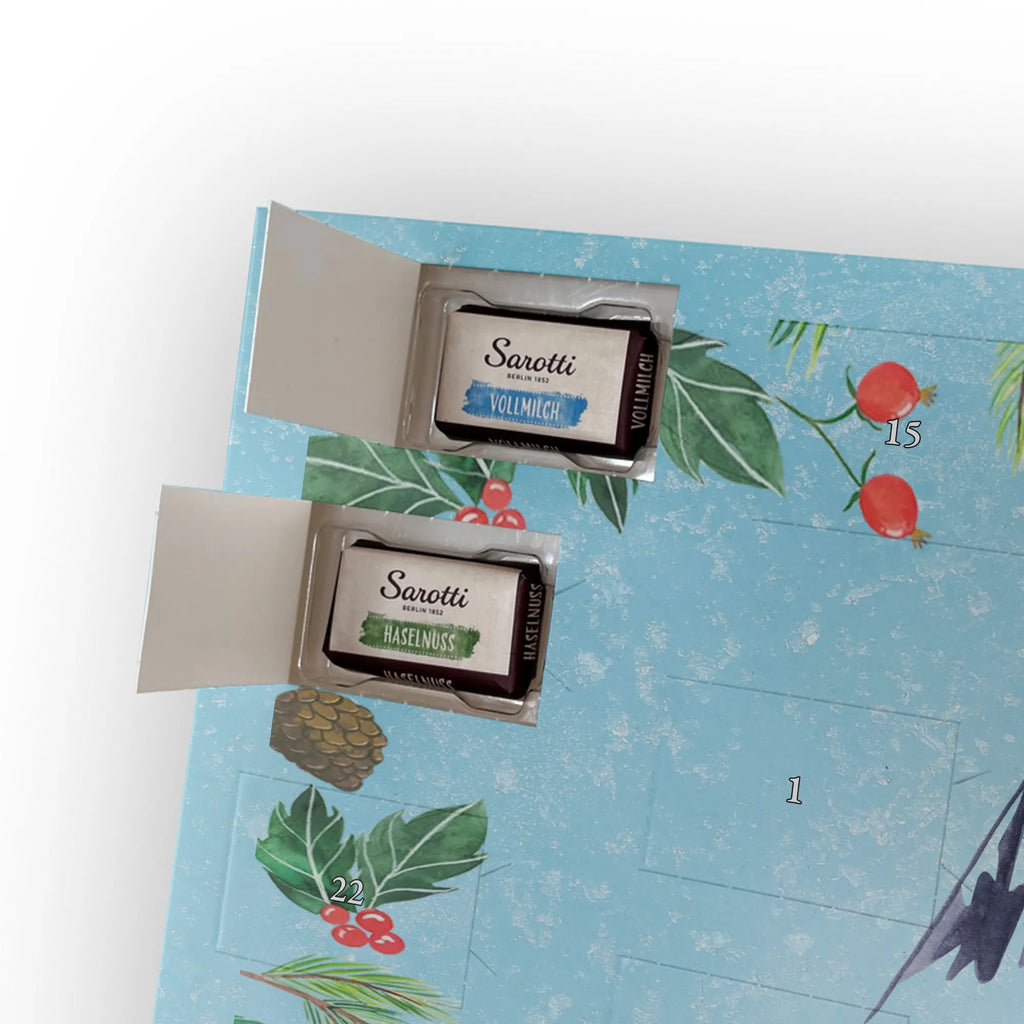 Chocolate advent calendar unicorn climber adventurer, travel, mountaineer, vacation, world traveler, adventure, mountains, world trip, explorer