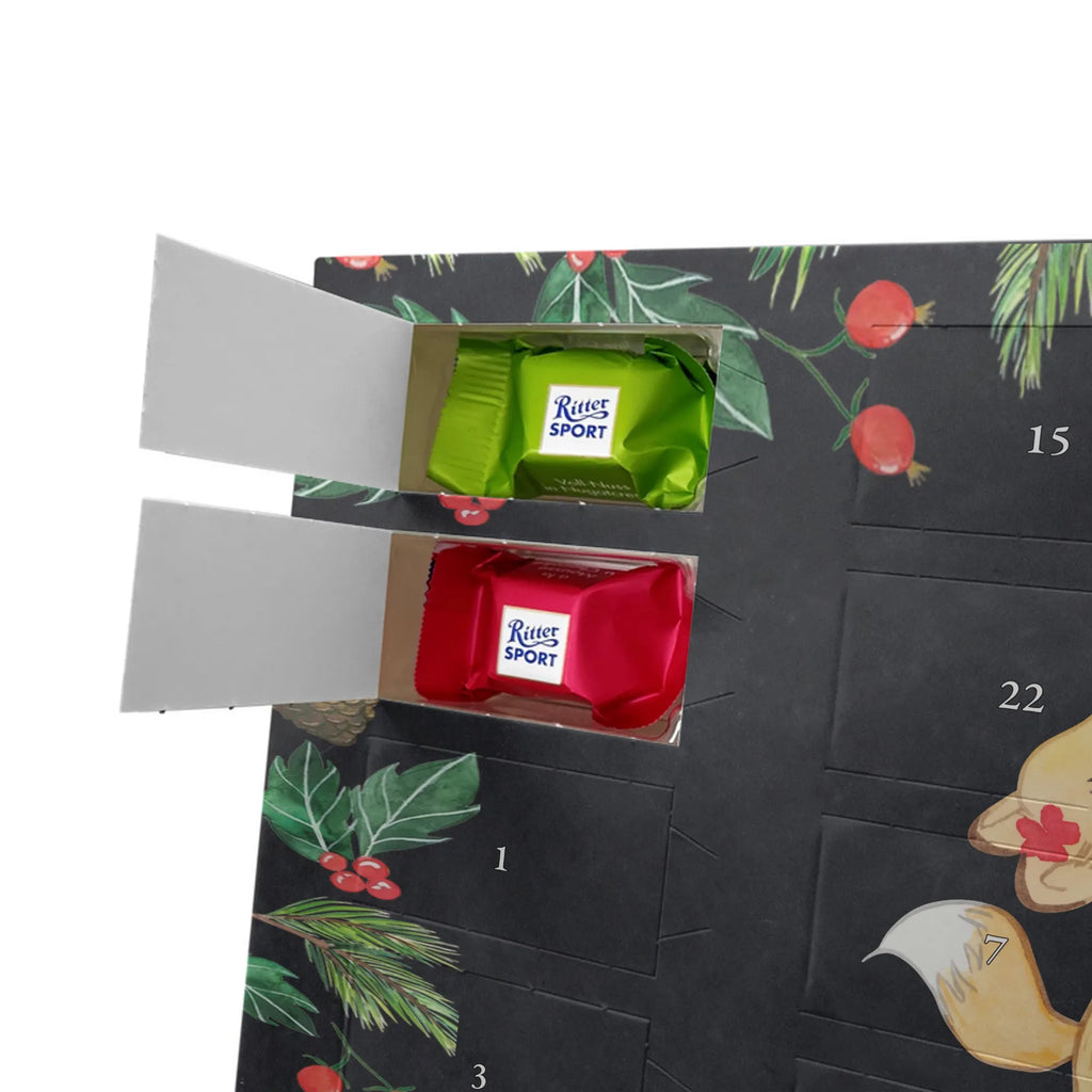 Chocolate advent calendar Fox Best parents in the world gift, birthday, gift idea, birthday present, giving, thank you, for, make you happy, gift tip, mom and dad, parents, parents couple, producer