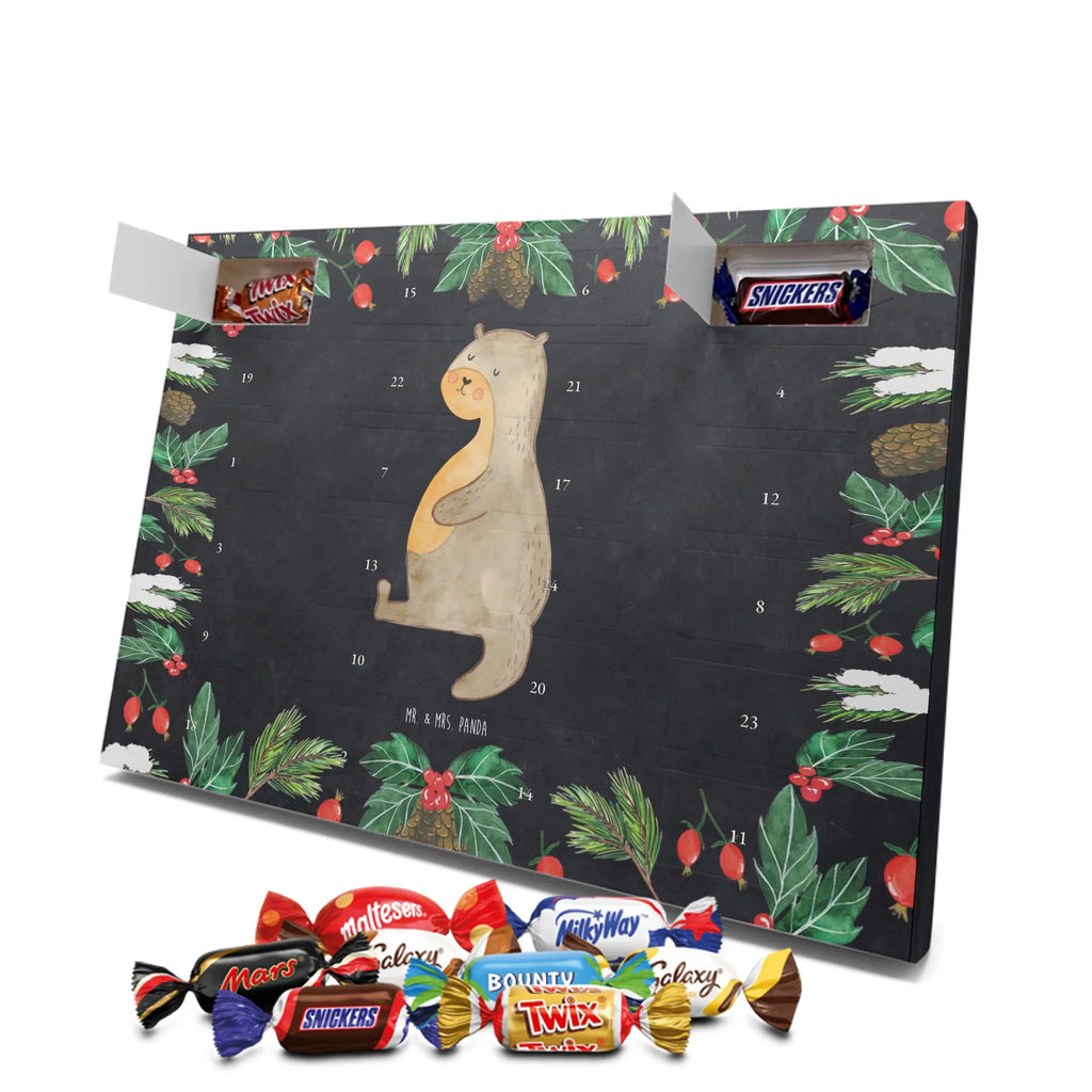 Chocolate advent calendar otter Belly mammal, predator, gifts for people in love, gift ideas for animal lovers, animal, aquatic animal, marten, otter gifts, water mammal, water, water animal, sea otter, animal lover, European otter, baby otter, Otter Sea Otter Lake Otter
