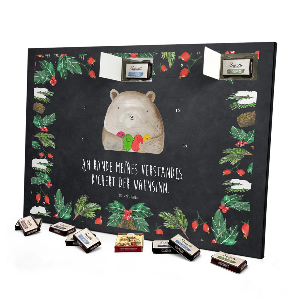 Chocolate advent calendar bear Feeling cuddly toy, teddy bear, Madness