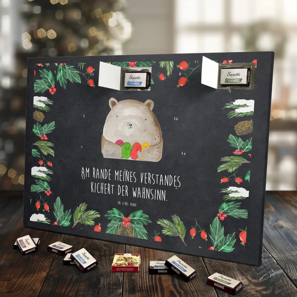 Chocolate advent calendar bear Feeling cuddly toy, teddy bear, Madness