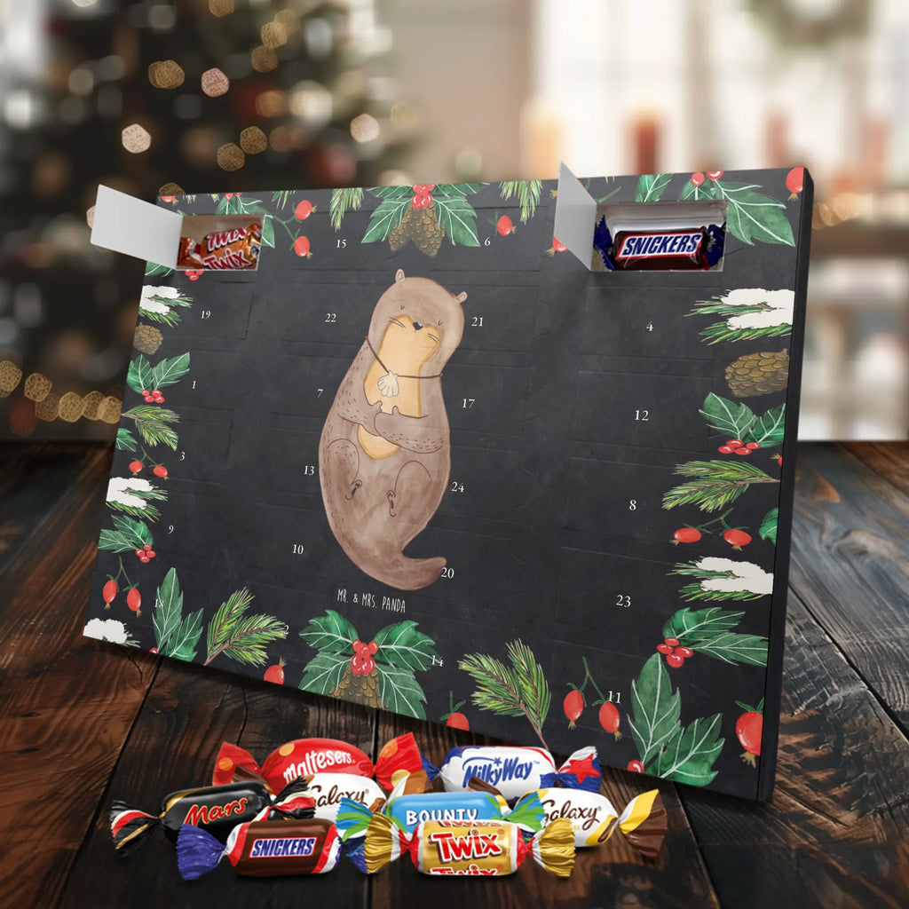 Chocolate advent calendar otter shell mammal, predator, gifts for people in love, gift ideas for animal lovers, animal, aquatic animal, marten, otter gifts, water mammal, water, water animal, sea otter, animal lover, European otter, baby otter, dreaming, daydreaming, brooding, otter love