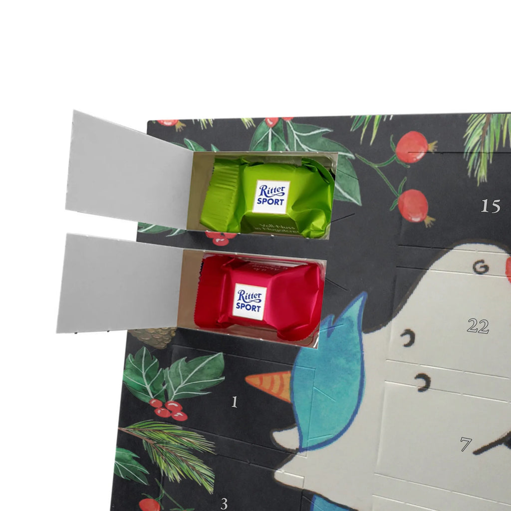 Chocolate advent calendar unicorn dummy birth present, birth gift, mother, gift birth, toddler, infant, pacifier