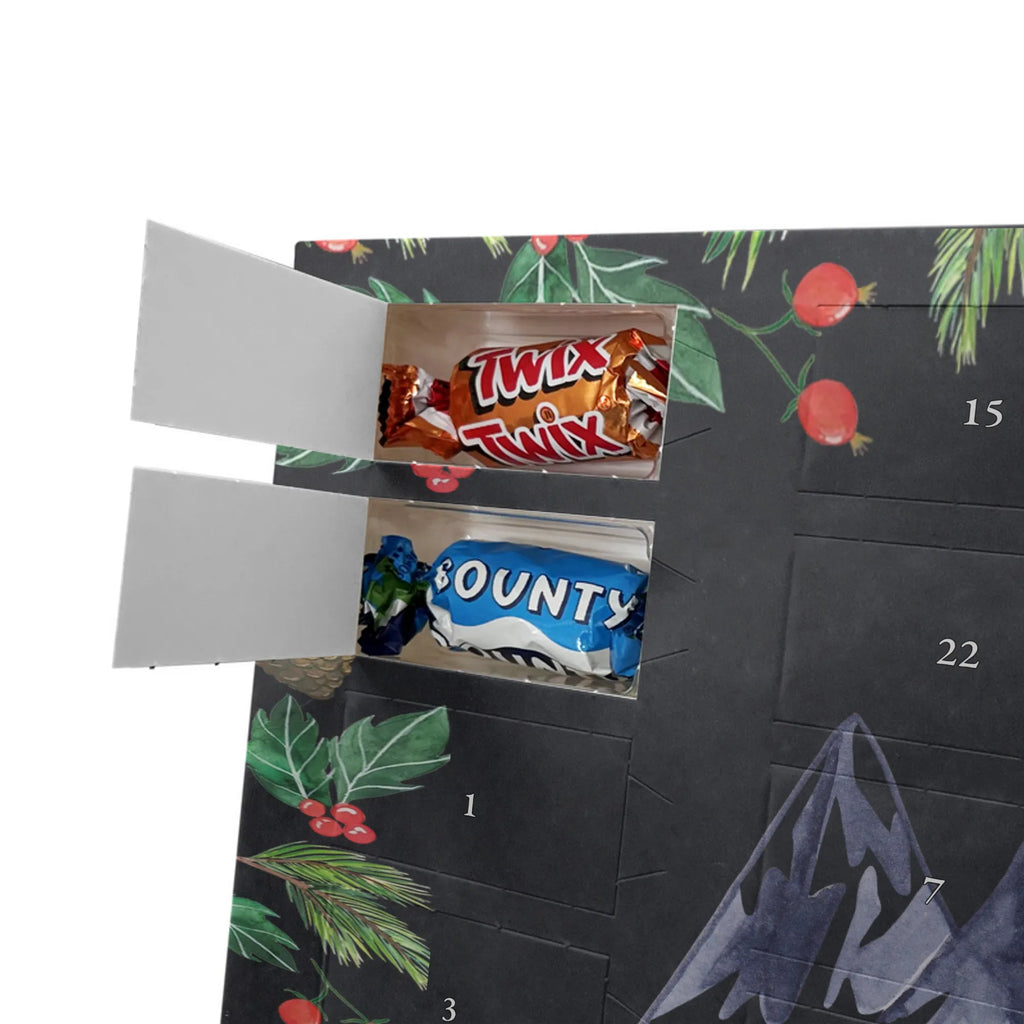Chocolate advent calendar unicorn climber adventurer, travel, mountaineer, vacation, world traveler, adventure, mountains, world trip, explorer