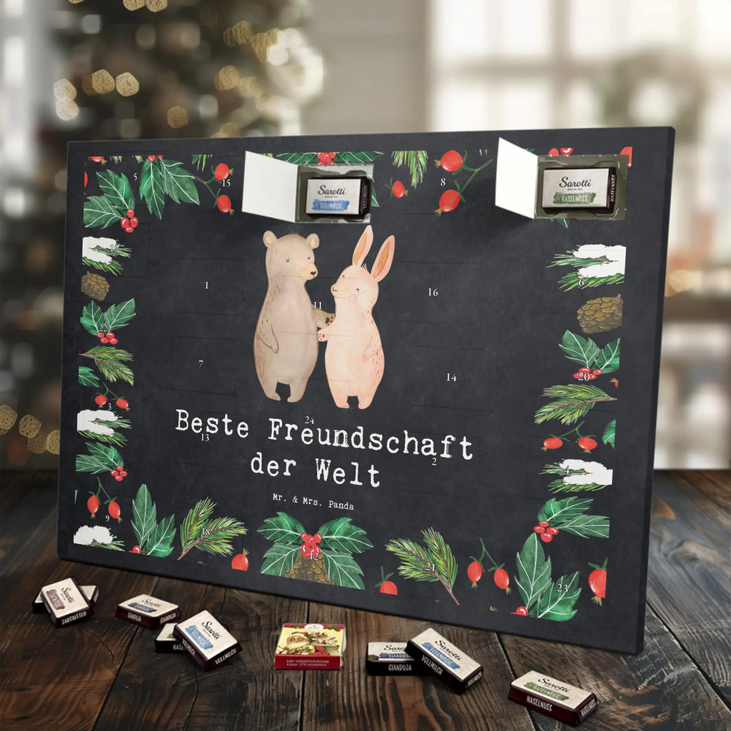 Chocolate advent calendar Hare Best Friendship in the World gift, birthday, gift idea, birthday present, giving, thank you, for, make you happy, gift tip, friends, dude, girlfriend, friends for life, boyfriend, friendship