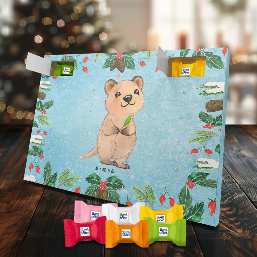 Chocolate advent calendar Quokka Happy gift ideas, gifts, small animals, good mood, cute, funny sayings, cute animal motives, hand drawn, special gifts, card, animal lover