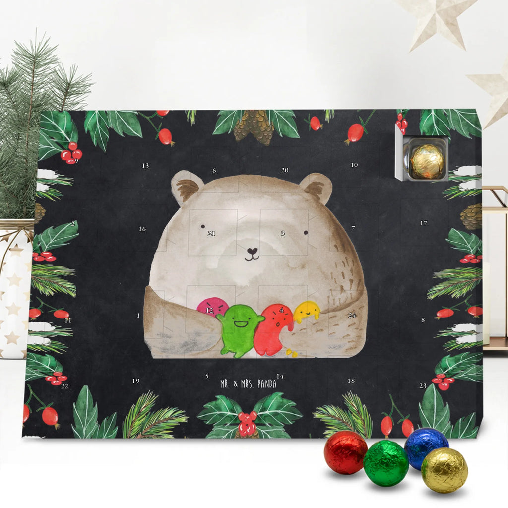 Chocolate advent calendar bear Feeling cuddly toy, teddy bear, Madness
