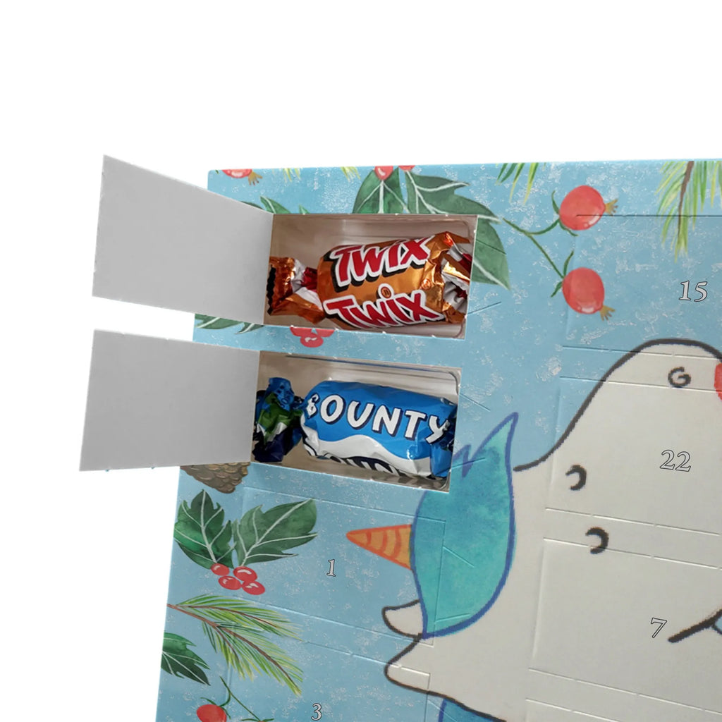 Chocolate advent calendar unicorn dummy birth present, birth gift, mother, gift birth, toddler, infant, pacifier