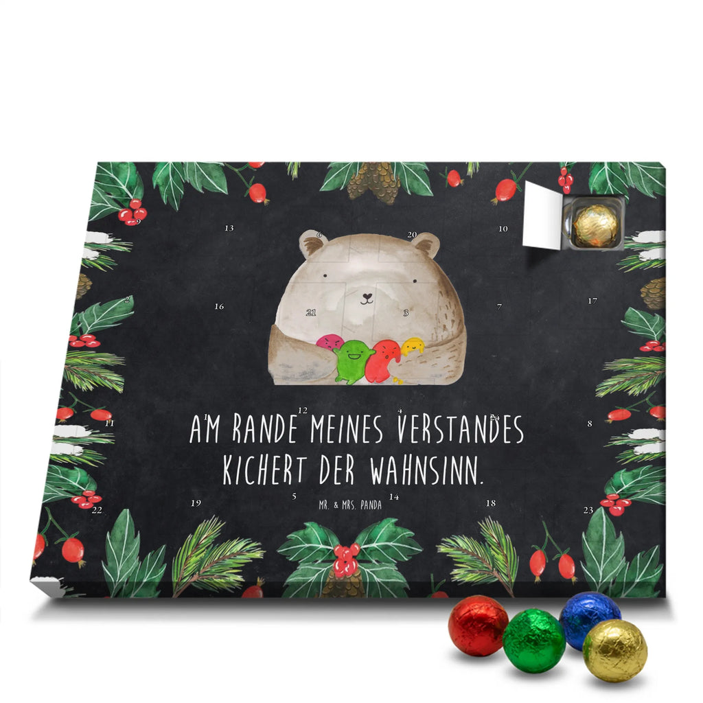 Chocolate advent calendar bear Feeling cuddly toy, teddy bear, Madness