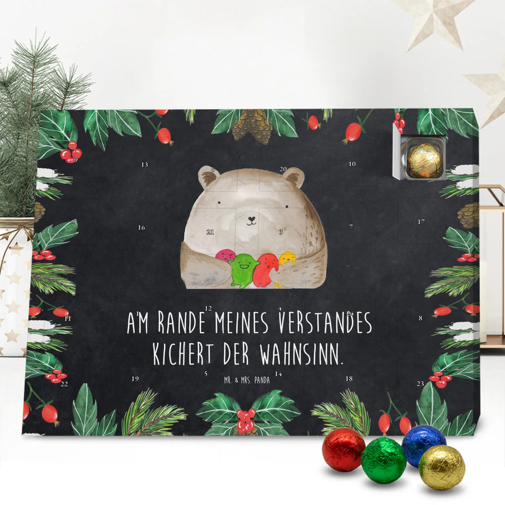 Chocolate advent calendar bear Feeling cuddly toy, teddy bear, Madness