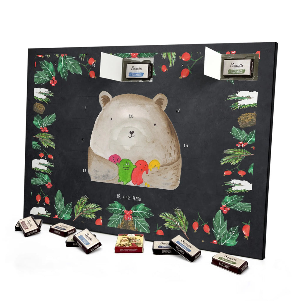 Chocolate advent calendar bear Feeling cuddly toy, teddy bear, Madness