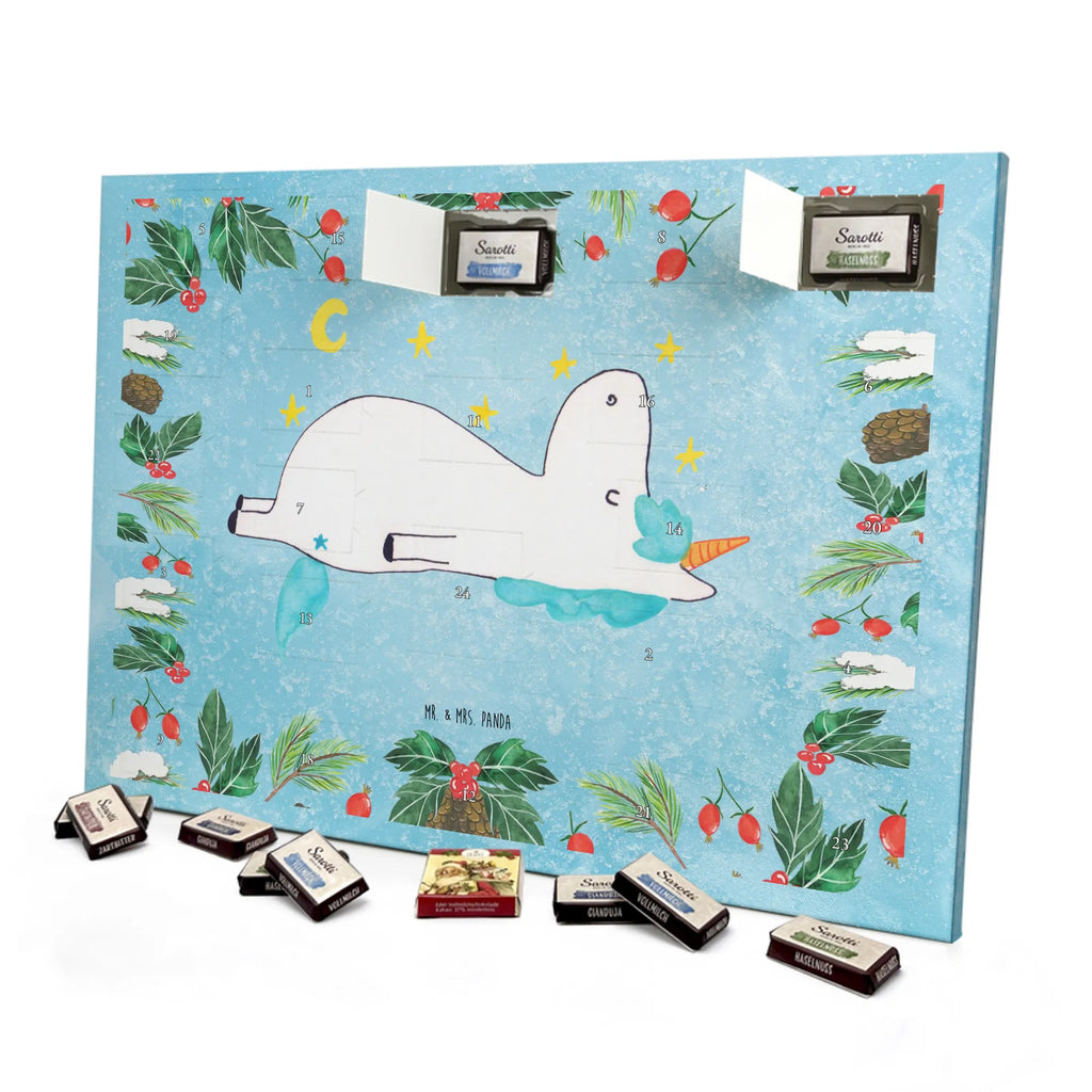 Chocolate advent calendar unicorn starry sky stars, girlfriend gift, heaven, girlfriend present
