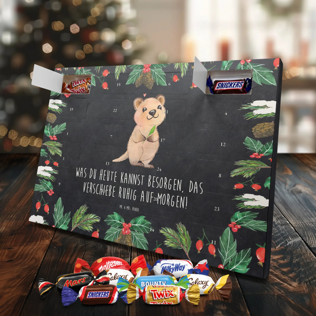 Chocolate advent calendar Quokka Happy gift ideas, gifts, small animals, good mood, cute, funny sayings, cute animal motives, hand drawn, special gifts, card, animal lover