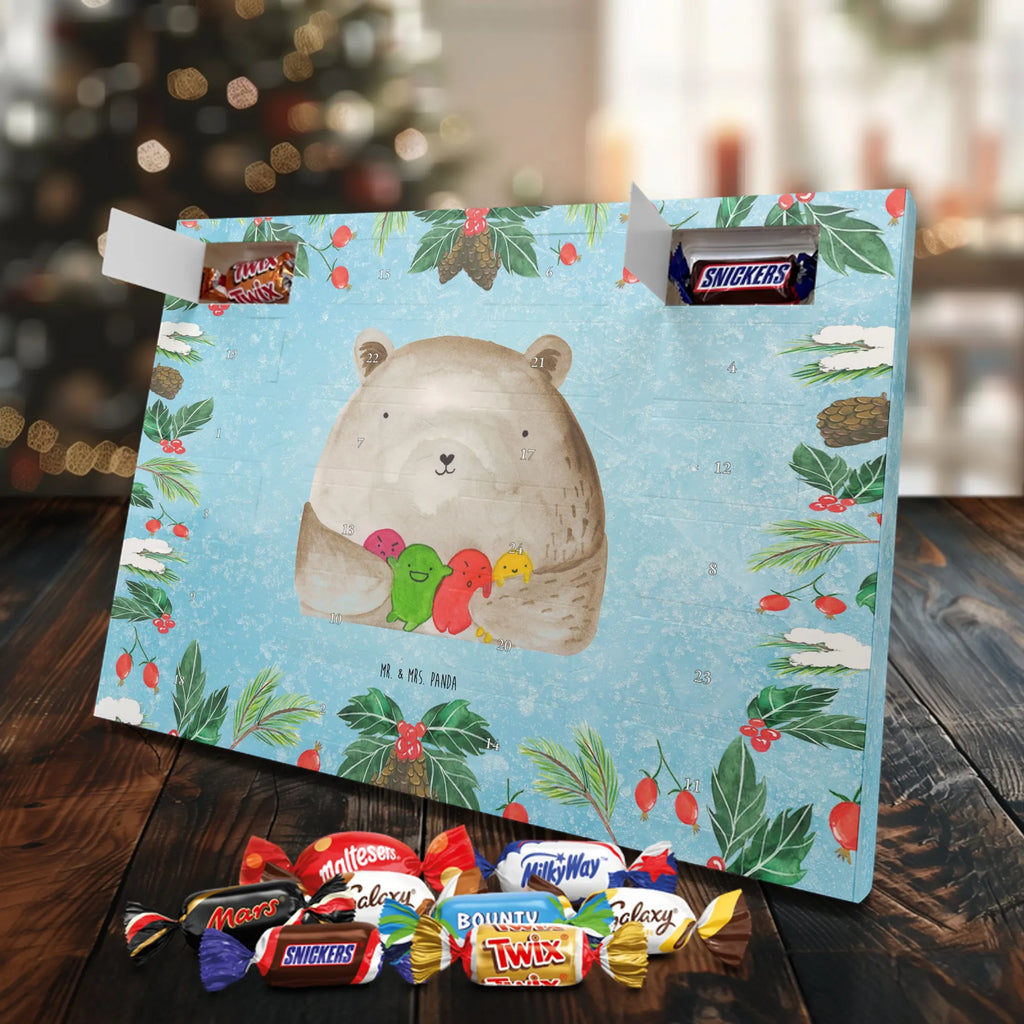 Chocolate advent calendar bear Feeling cuddly toy, teddy bear, Madness