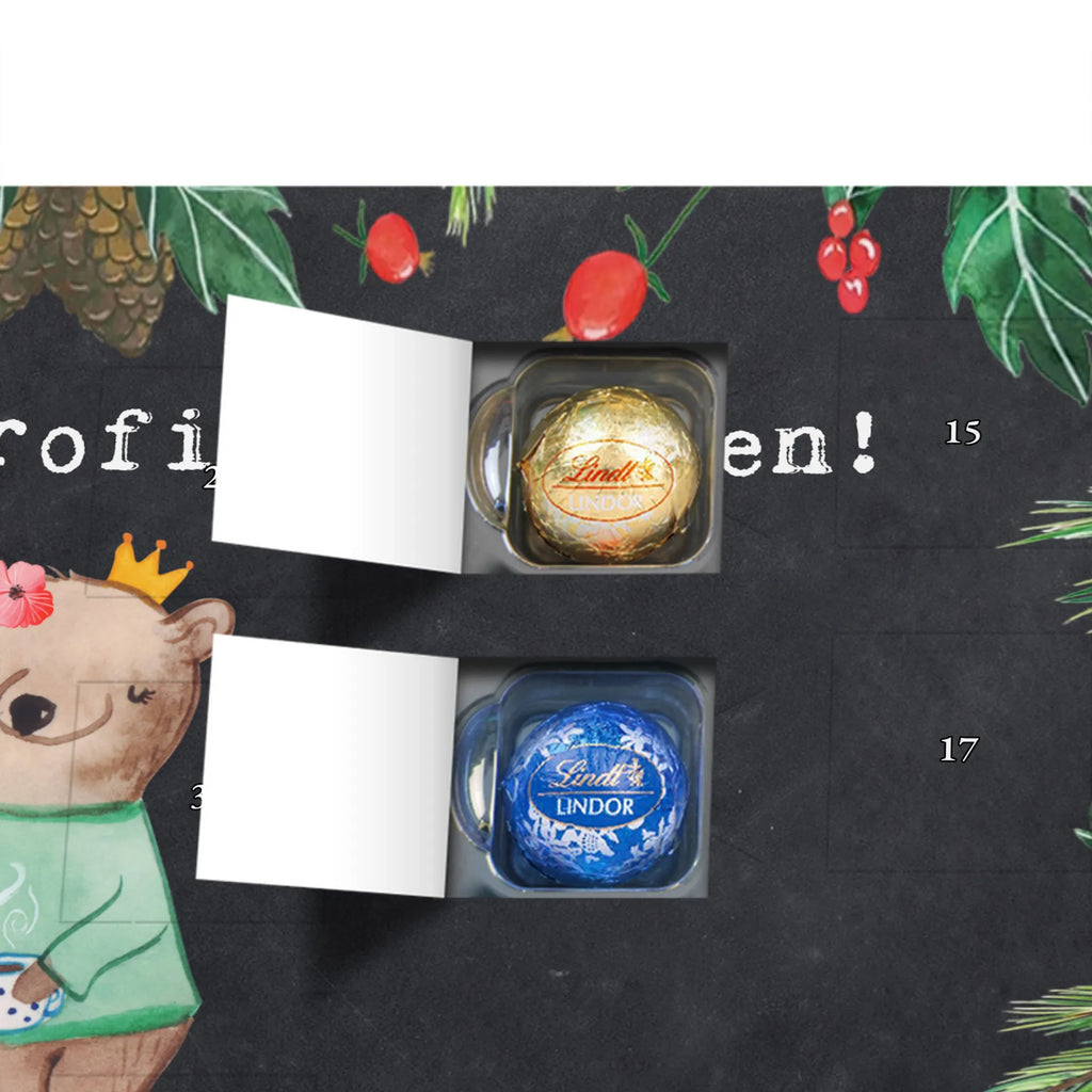 Chocolate advent calendar Boss Lady Passion gift, sayings, gift idea, best, farewell gift, passing exam, anniversary, retirement, promotion, job start, profession