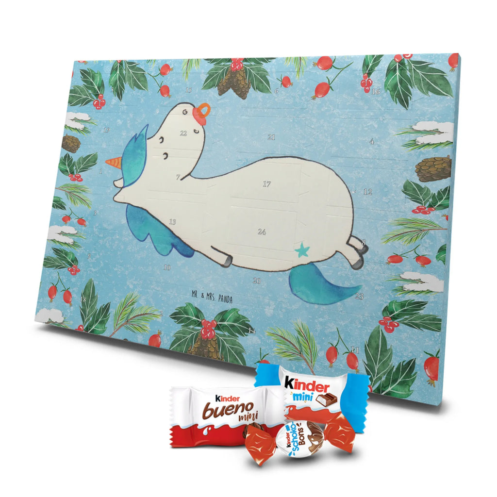 Chocolate advent calendar unicorn dummy birth present, birth gift, mother, gift birth, toddler, infant, pacifier