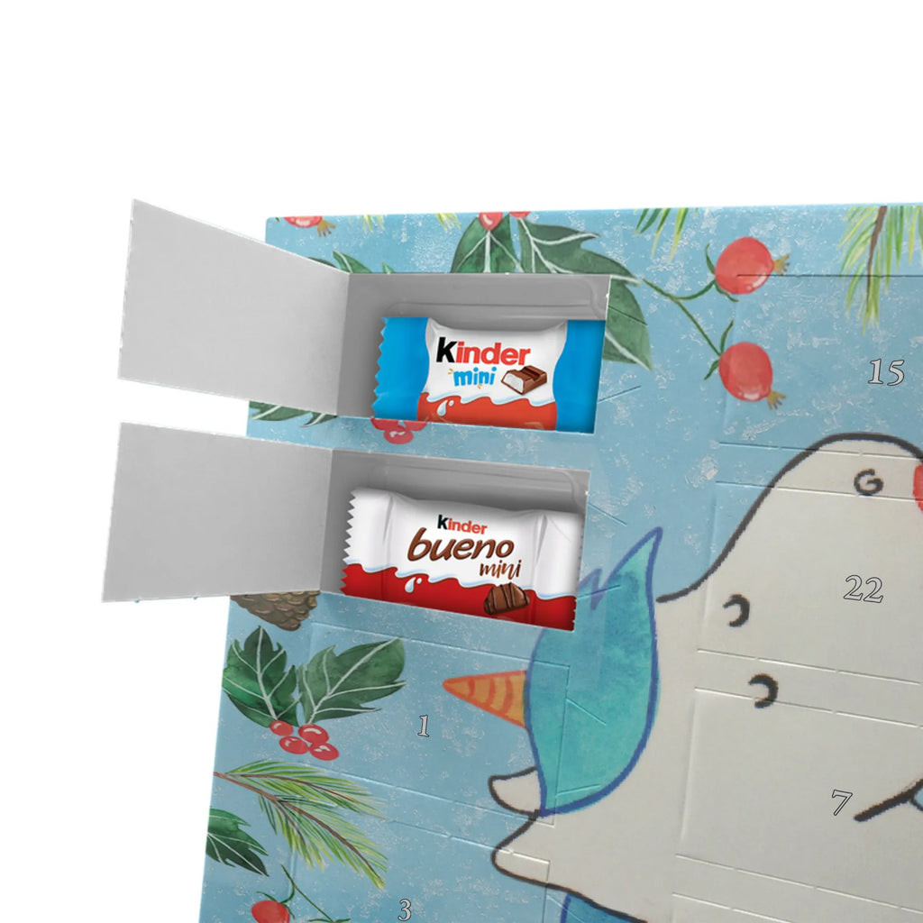 Chocolate advent calendar unicorn dummy birth present, birth gift, mother, gift birth, toddler, infant, pacifier