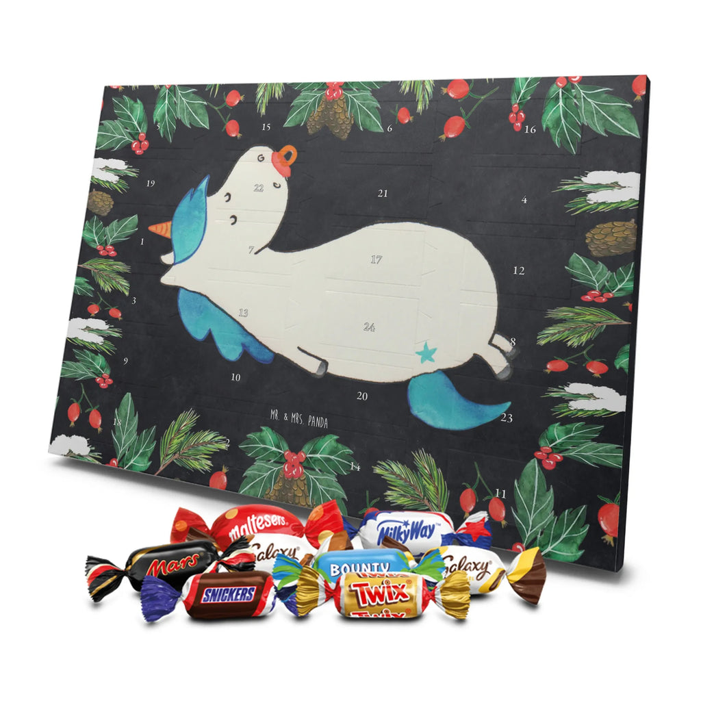 Chocolate advent calendar unicorn dummy birth present, birth gift, mother, gift birth, toddler, infant, pacifier