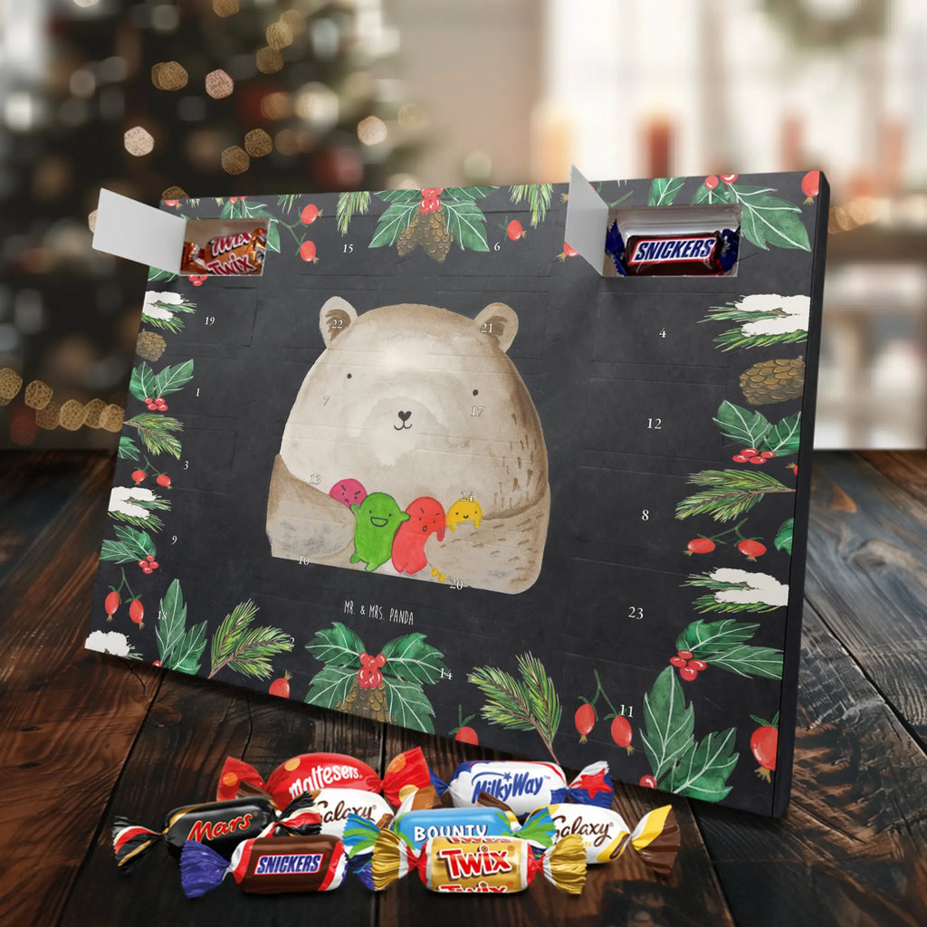 Chocolate advent calendar bear Feeling cuddly toy, teddy bear, Madness