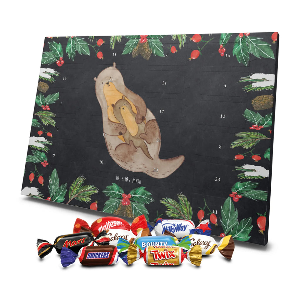 Chocolate advent calendar otter child mammal, predator, gifts for people in love, gift ideas for animal lovers, animal, aquatic animal, marten, otter gifts, water mammal, water, water animal, sea otter, animal lover, European otter, baby otter, Otter Sea Otter Lake Otter