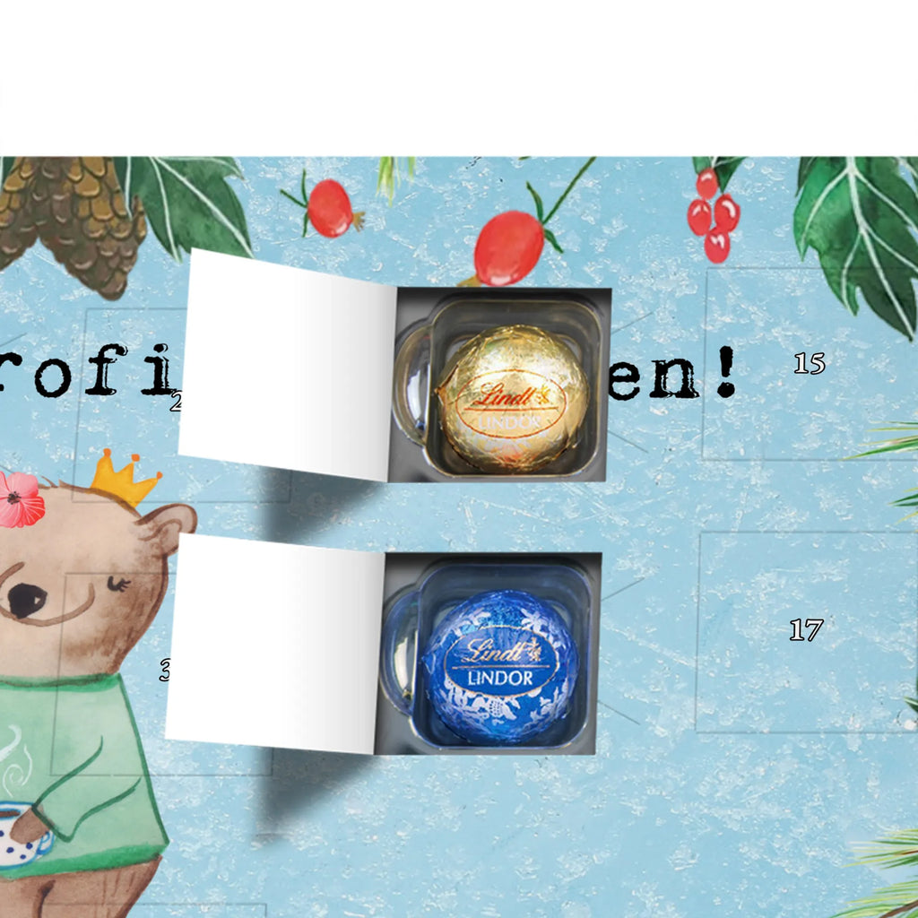 Chocolate advent calendar Boss Lady Passion gift, sayings, gift idea, best, farewell gift, passing exam, anniversary, retirement, promotion, job start, profession