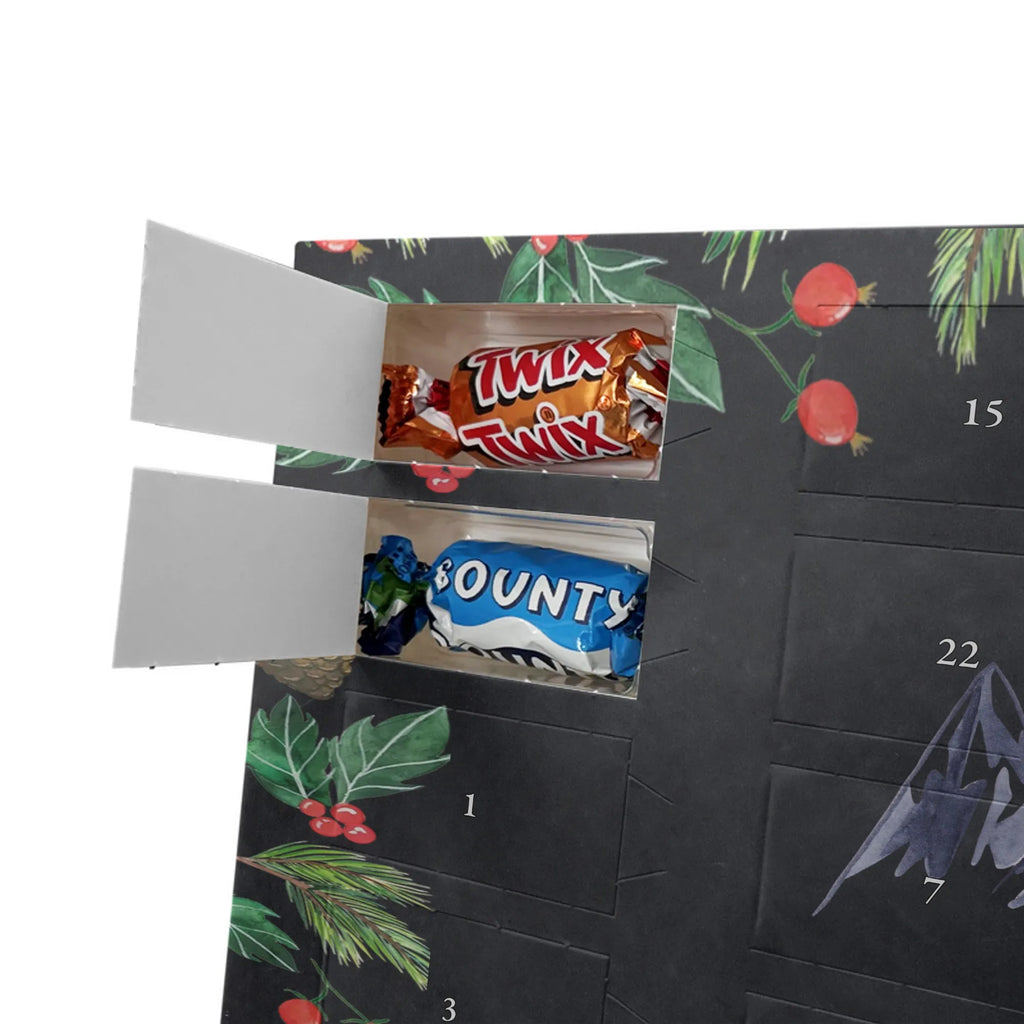 Chocolate advent calendar unicorn climber adventurer, travel, mountaineer, vacation, world traveler, adventure, mountains, world trip, explorer