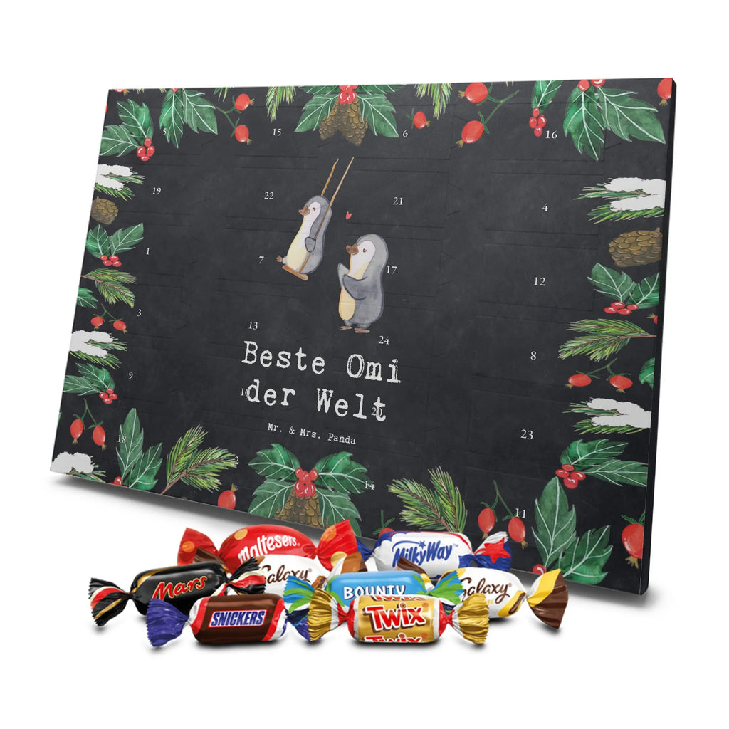 Chocolate advent calendar penguin Best grandma in the world gift, birthday, gift idea, birthday present, giving, thank you, for, make you happy, gift tip, grandpa, grandma, grandson, Grandmother, grandchild, granddaughter, best, little thing