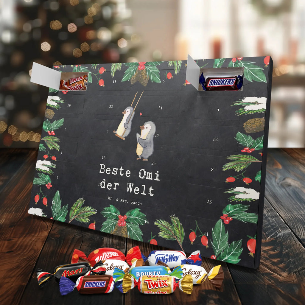 Chocolate advent calendar penguin Best grandma in the world gift, birthday, gift idea, birthday present, giving, thank you, for, make you happy, gift tip, grandpa, grandma, grandson, Grandmother, grandchild, granddaughter, best, little thing