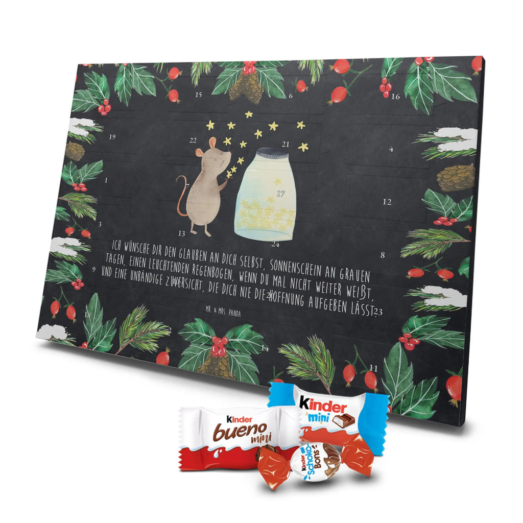 Chocolate advent calendar Mouse Stars gift ideas, gifts, small animals, good mood, cute, funny sayings, cute animal motives, hand drawn, special gifts, card, animal lover, birthday, Mouse, wish, baptism, child birthday, child, first child, stars, baptism gift, pregnancy, hope, birth