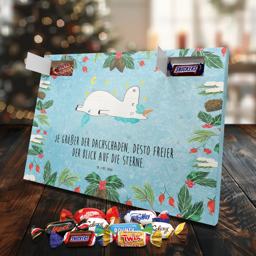 Chocolate advent calendar unicorn starry sky stars, girlfriend gift, heaven, girlfriend present