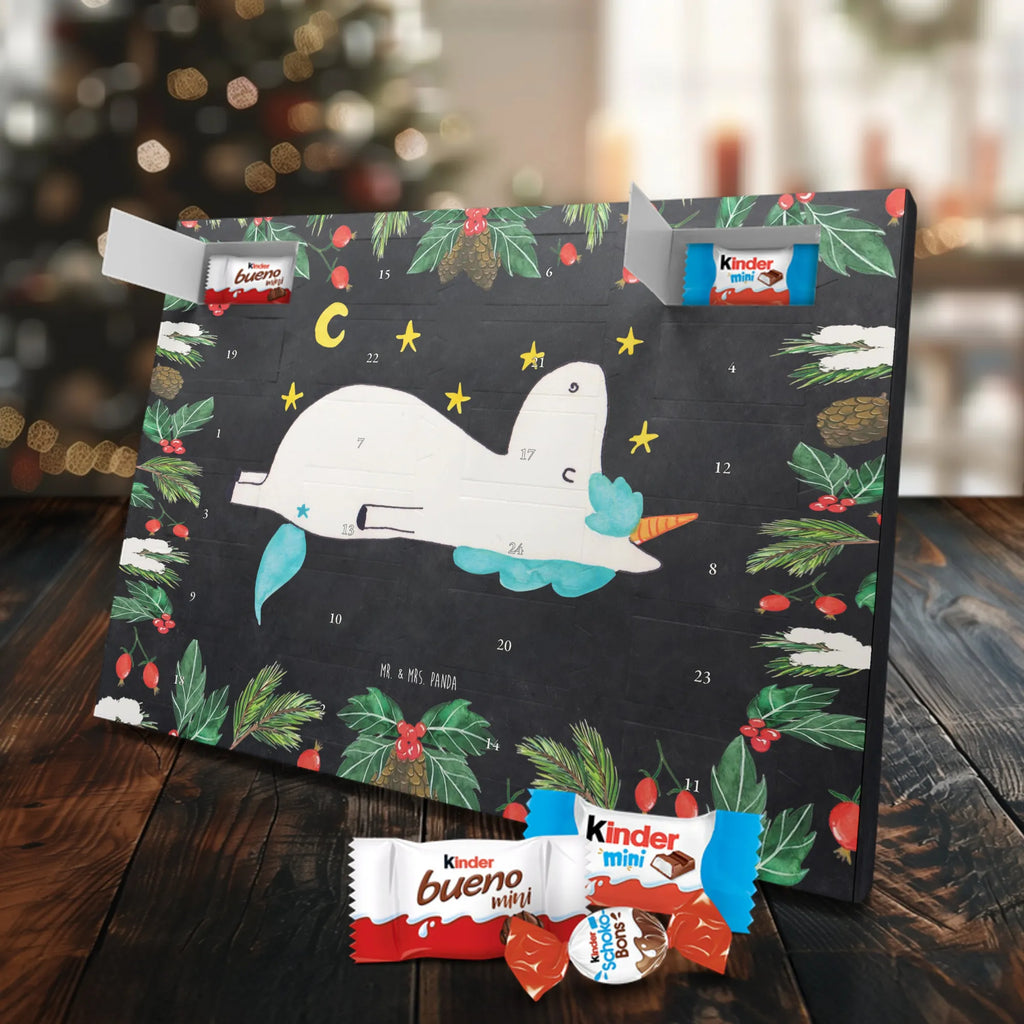 Chocolate advent calendar unicorn starry sky stars, girlfriend gift, heaven, girlfriend present