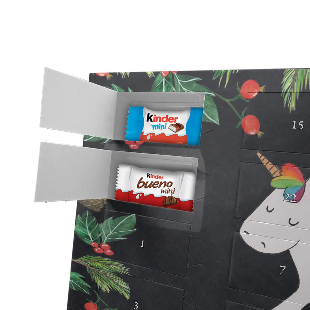 Chocolate advent calendar unicorn happy joy of life, fun, cheerful, joy