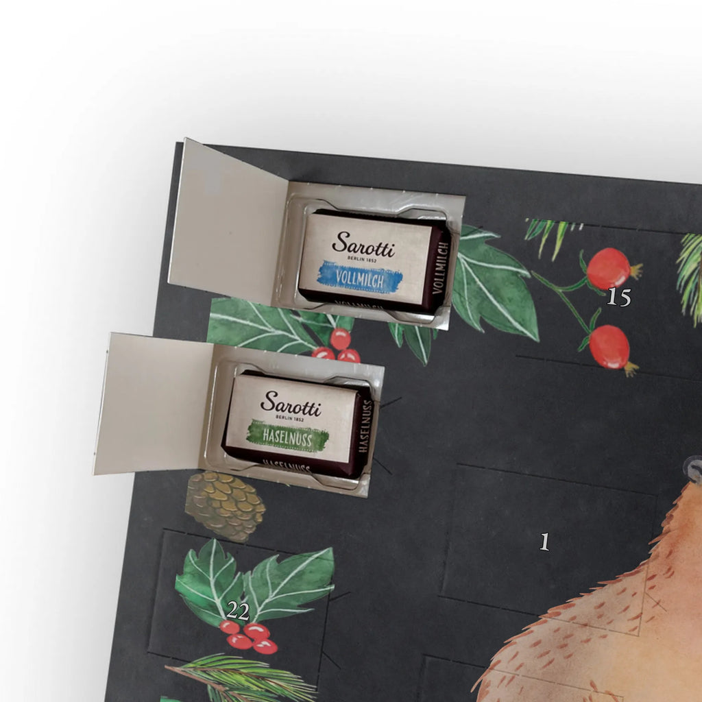 Chocolate advent calendar Capybara love card, gift ideas, gifts, animal lover, special gifts, cute animal motives, hand drawn, small animals, good mood, cute, funny sayings