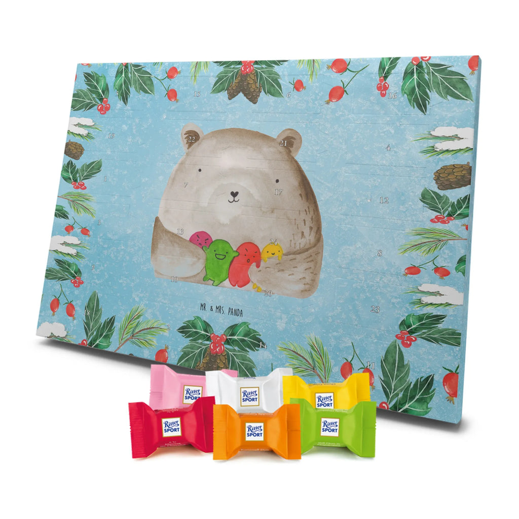 Chocolate advent calendar bear Feeling cuddly toy, teddy bear, Madness