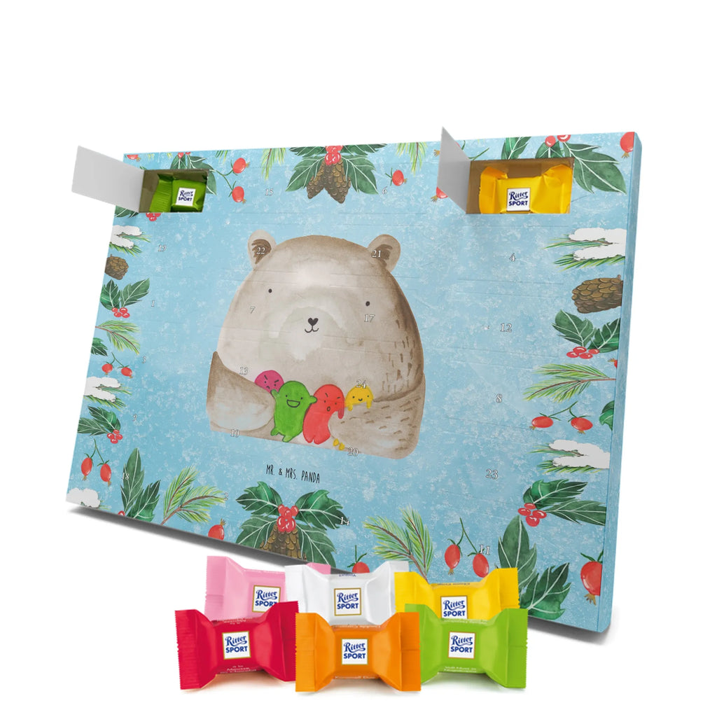 Chocolate advent calendar bear Feeling cuddly toy, teddy bear, Madness