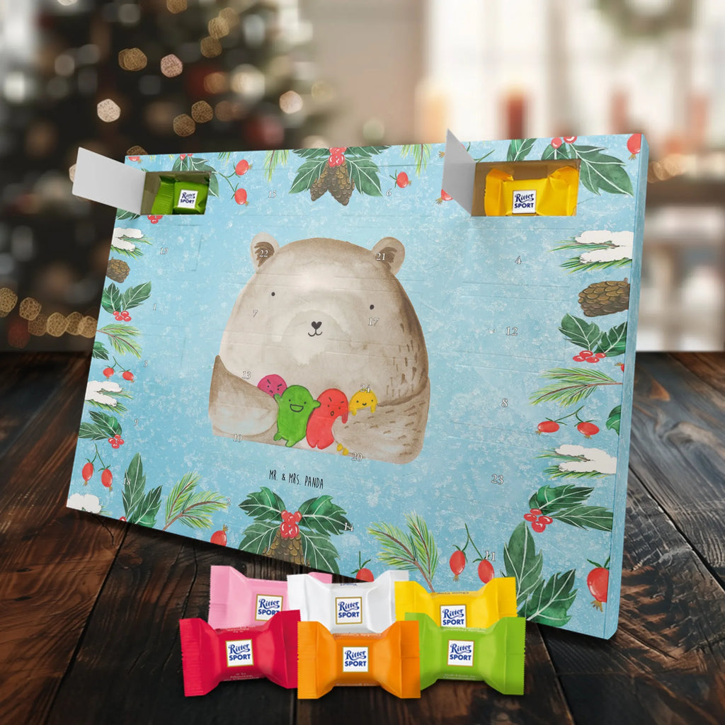 Chocolate advent calendar bear Feeling cuddly toy, teddy bear, Madness