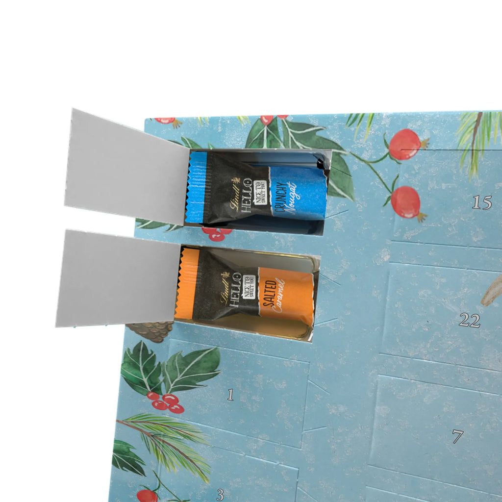 Chocolate advent calendar otter upside down mammal, predator, gifts for people in love, gift ideas for animal lovers, animal, aquatic animal, marten, otter gifts, water mammal, water, water animal, sea otter, animal lover, European otter, baby otter, Otter Sea Otter Lake Otter