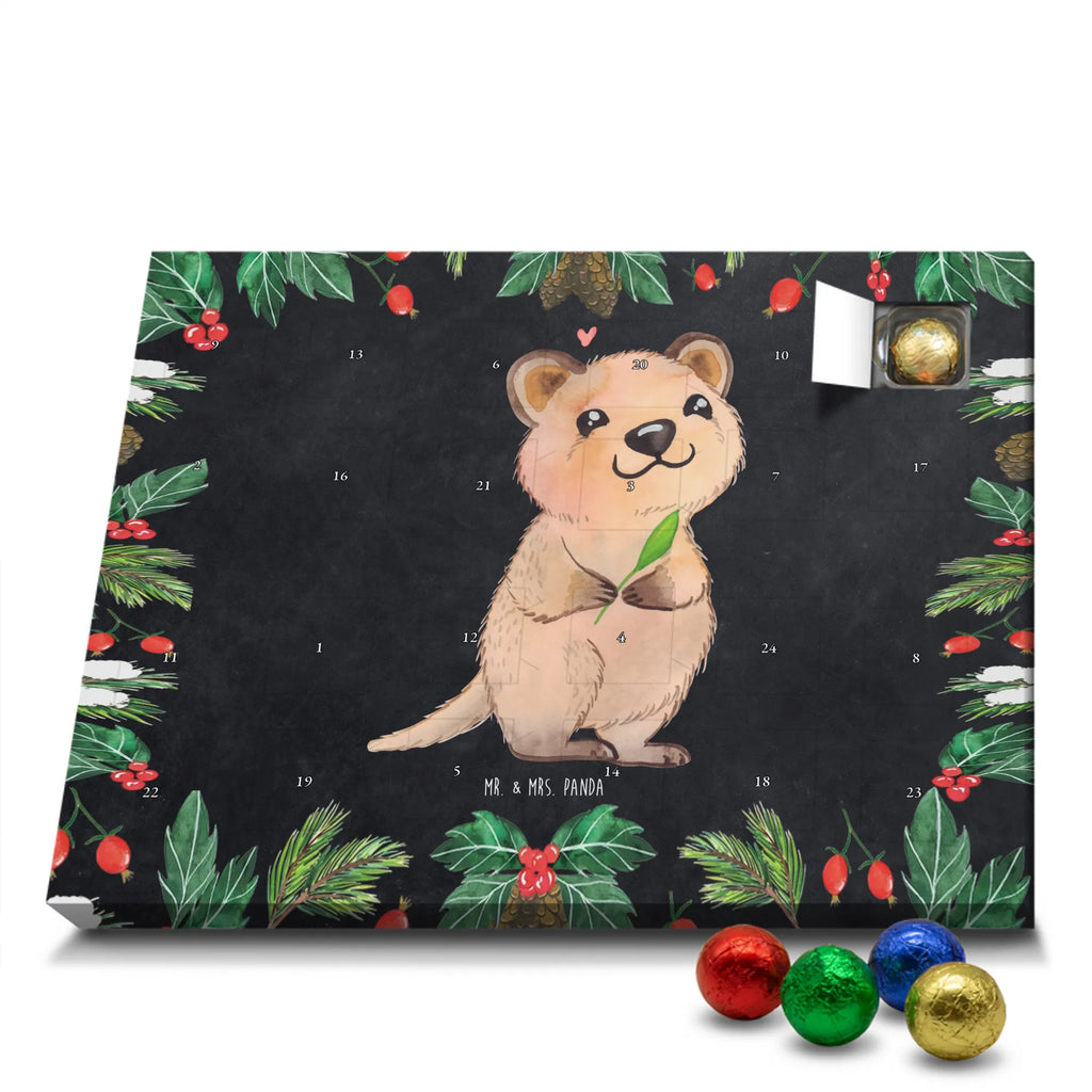 Chocolate advent calendar Quokka Happy gift ideas, gifts, small animals, good mood, cute, funny sayings, cute animal motives, hand drawn, special gifts, card, animal lover