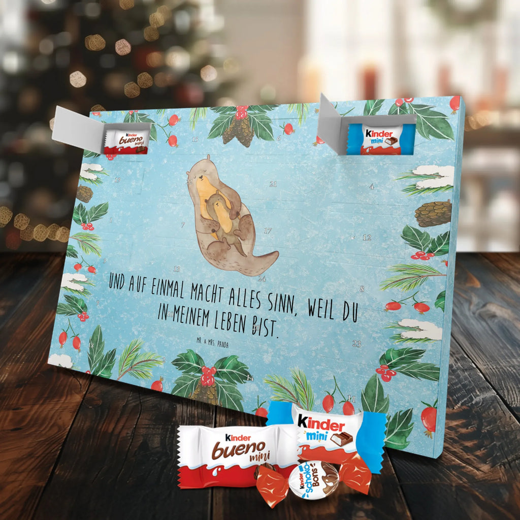 Chocolate advent calendar otter child mammal, predator, gifts for people in love, gift ideas for animal lovers, animal, aquatic animal, marten, otter gifts, water mammal, water, water animal, sea otter, animal lover, European otter, baby otter, Otter Sea Otter Lake Otter