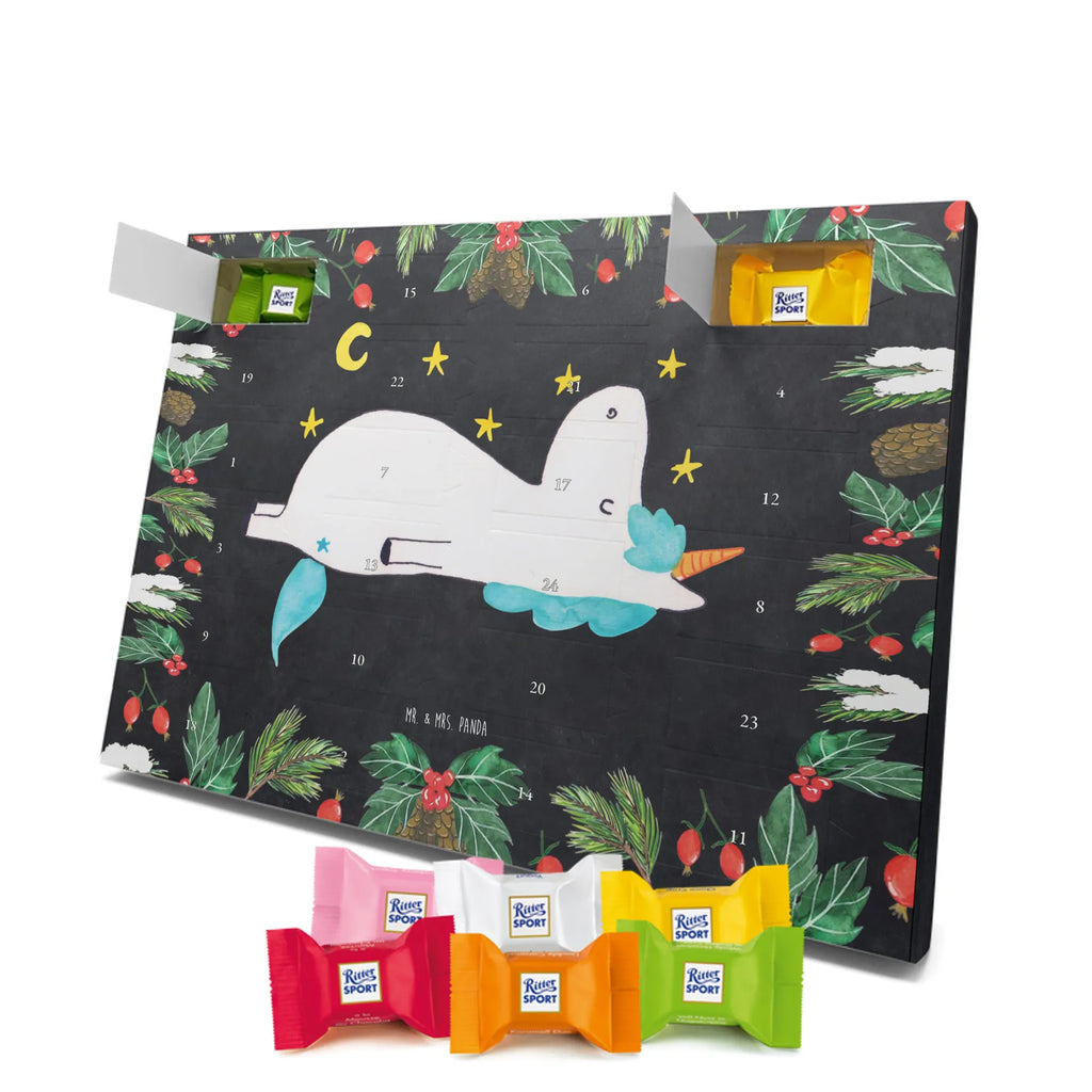 Chocolate advent calendar unicorn starry sky stars, girlfriend gift, heaven, girlfriend present