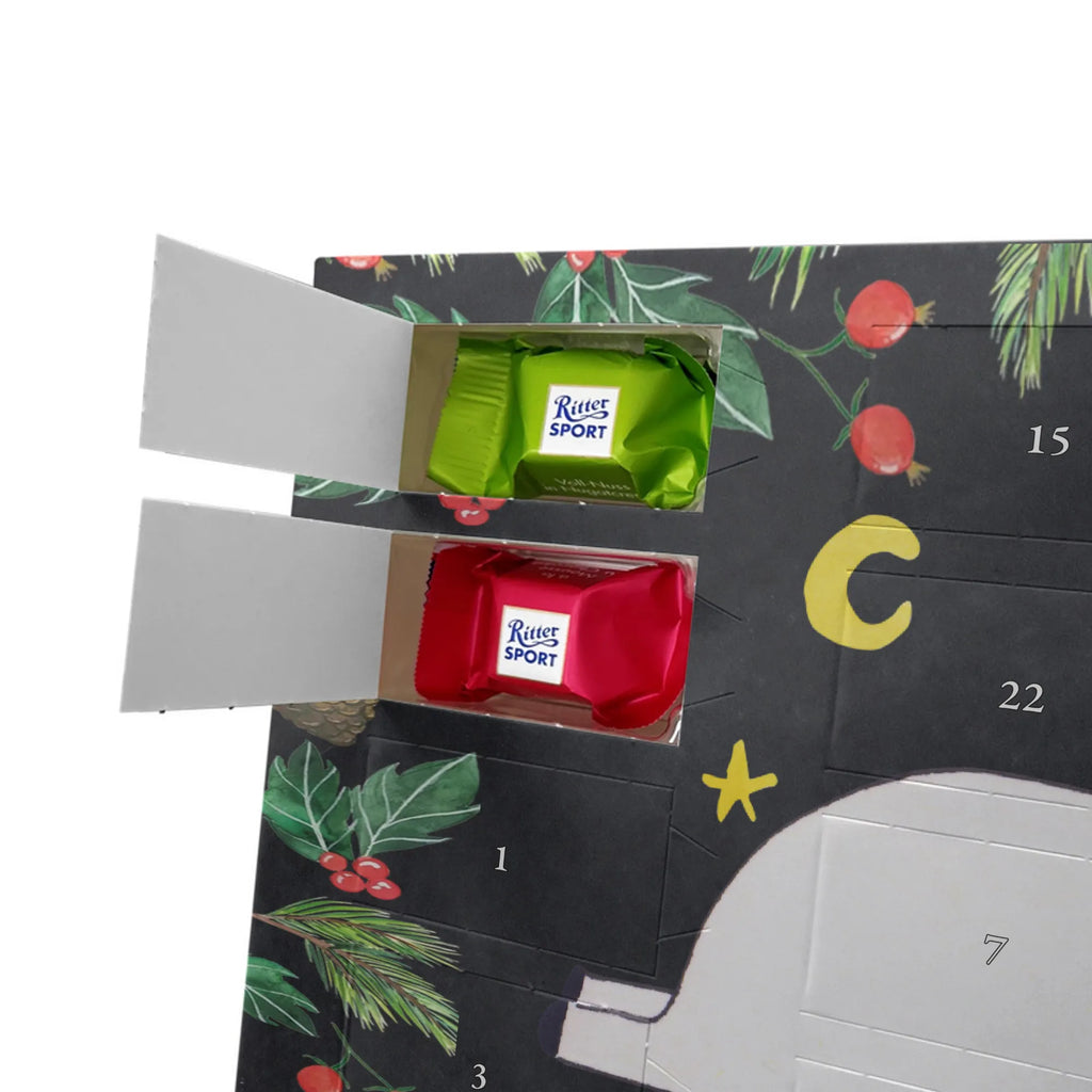 Chocolate advent calendar unicorn starry sky stars, girlfriend gift, heaven, girlfriend present