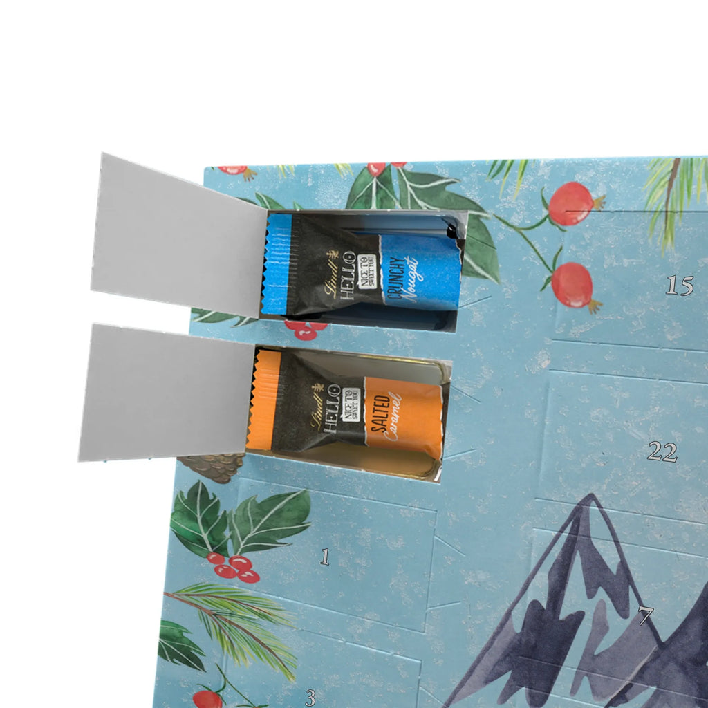 Chocolate advent calendar unicorn climber adventurer, travel, mountaineer, vacation, world traveler, adventure, mountains, world trip, explorer